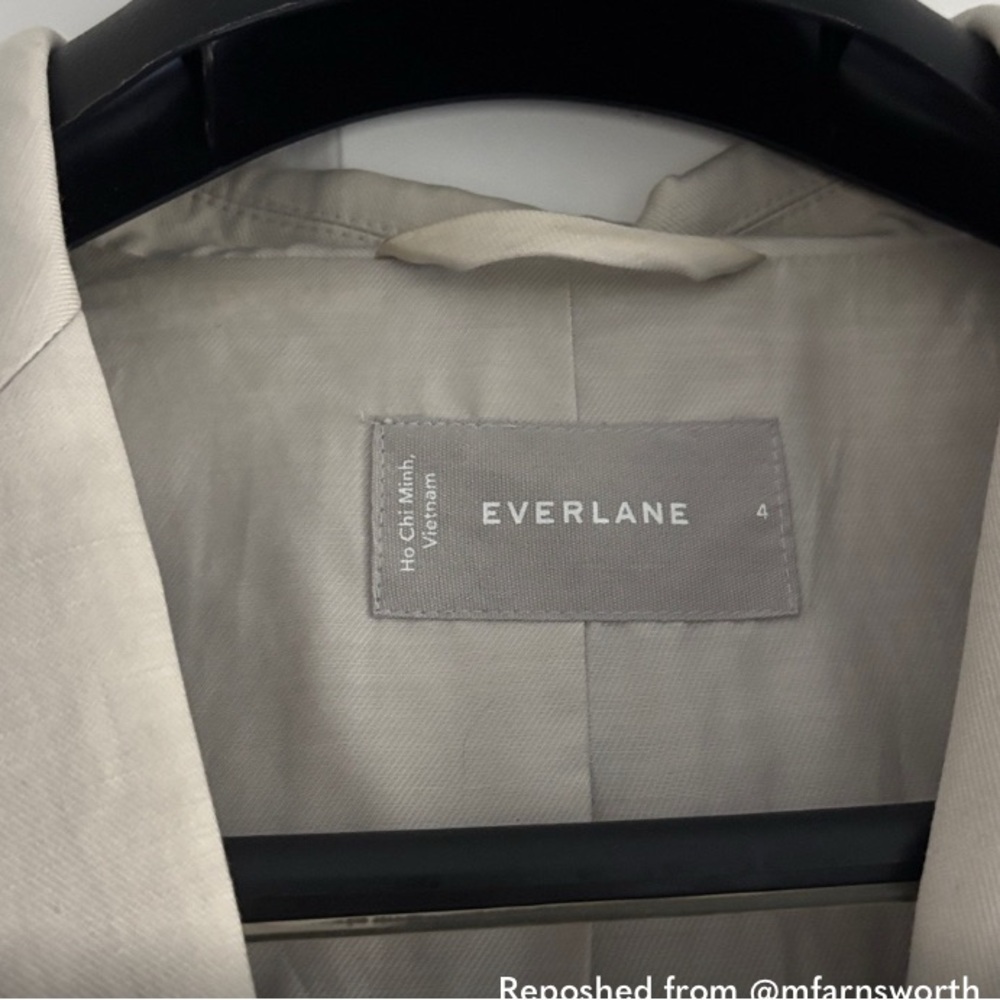 Everlane Classic Cream Blazer - Picture 2 of 5
